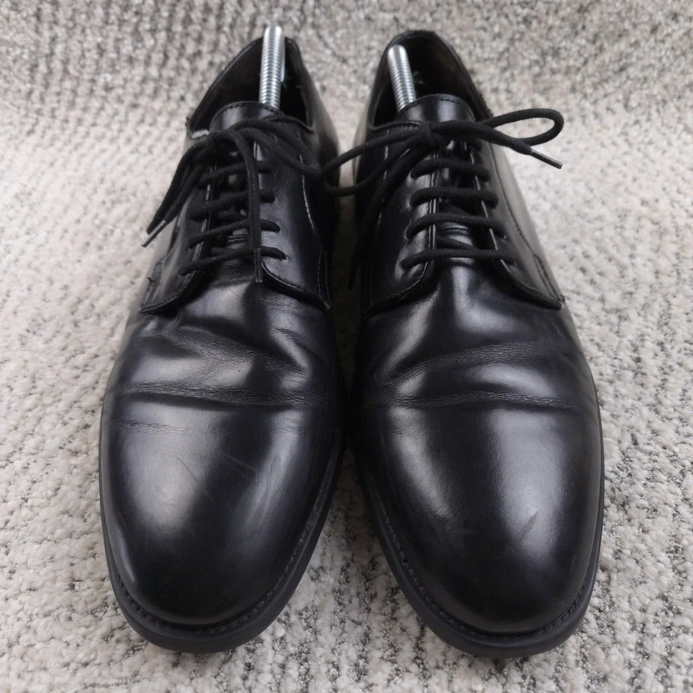To Boot New York Shoes Mens Size 11 Cap Toe Black Dress Lace Up Leather Oxford